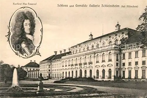 Schleissheim Oberschleissheim Schloss Gemaelde Gallerie Kurfuerst Max Emanuel Kat. Oberschleissheim