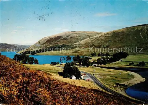 Selkirk St Marys Loch landscape Landschaftspanorama Kat. Melrose