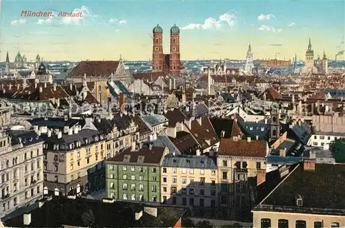 AK / Ansichtskarte Muenchen Altstadt Frauenkirche Kat. Muenchen