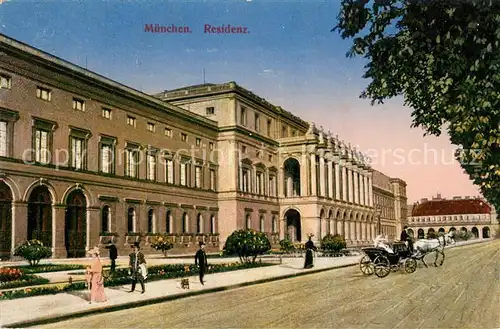 AK / Ansichtskarte Muenchen Residenz Kat. Muenchen