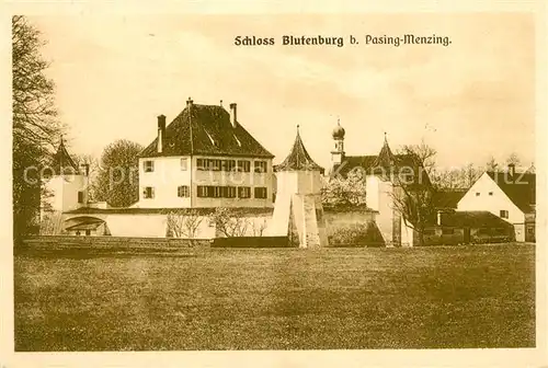 AK / Ansichtskarte Pasing Menzing Schloss Blutenburg Kat. Muenchen