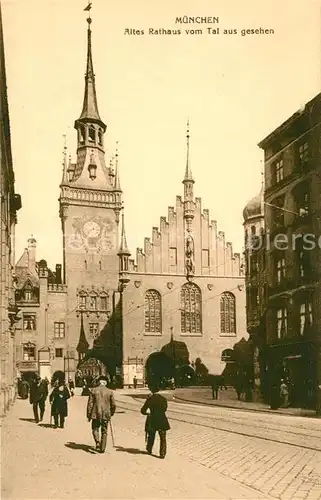 AK / Ansichtskarte Muenchen Altes Rathaus Kat. Muenchen