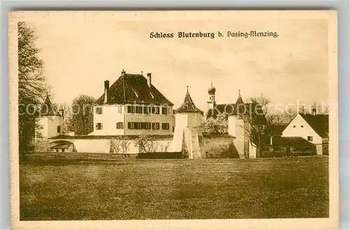 AK / Ansichtskarte Pasing Schloss Blutenburg  Kat. Muenchen