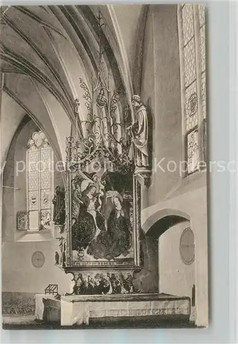 AK / Ansichtskarte Pasing Schlosskapelle Seitenaltar Kat. Muenchen