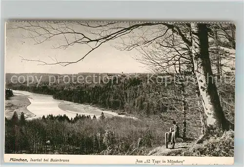 AK / Ansichtskarte Baierbrunn Isartal Panorama Kat. Baierbrunn