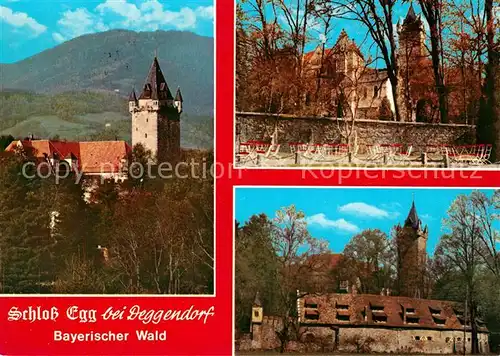 AK / Ansichtskarte Deggendorf Donau Schloss Egg Bayerischer Wald Kat. Deggendorf