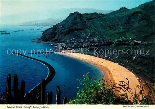 AK / Ansichtskarte Tenerife Teresitas Beach Kuestenpanorama Kat. Islas Canarias Spanien