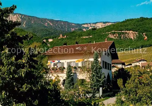 AK / Ansichtskarte Nals Bozen Gaestehaus Ebner Kat. Italien