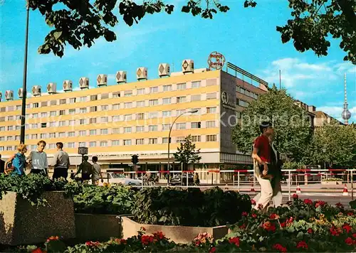 AK / Ansichtskarte Berlin Interhotel Unter den Linden Hauptstadt der DDR Kat. Berlin