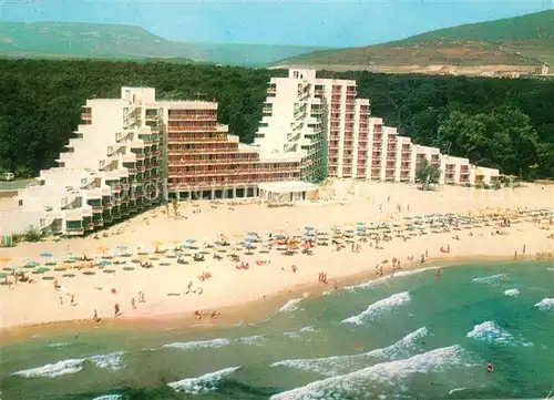 AK / Ansichtskarte Albena Hotelanlage Strand Fliegeraufnahme Kat. Bulgarien