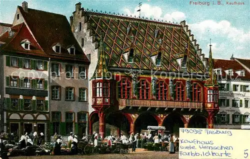 AK / Ansichtskarte Freiburg Breisgau Historisches Kaufhaus Kat. Freiburg im Breisgau