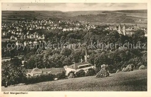 AK / Ansichtskarte Bad Mergentheim Panorama Kat. Bad Mergentheim