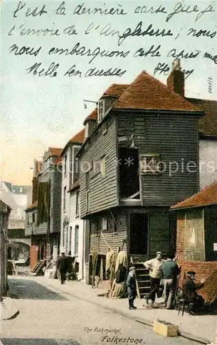 AK / Ansichtskarte Folkestone The Fishmarket Kat. Shepway