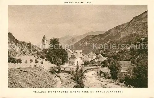 AK / Ansichtskarte Alpes Maritimes Region Village d Entraunes