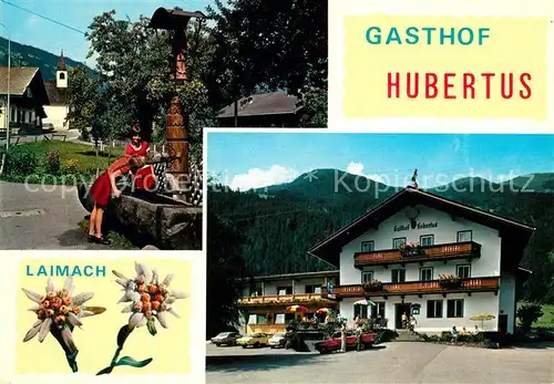 AK / Ansichtskarte Hippach Laimach Gasthaus Pension Hubertus Kat. Hippach