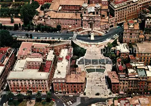 AK / Ansichtskarte Roma Rom Fliegeraufnahme Trinita dei Monti Kat. 