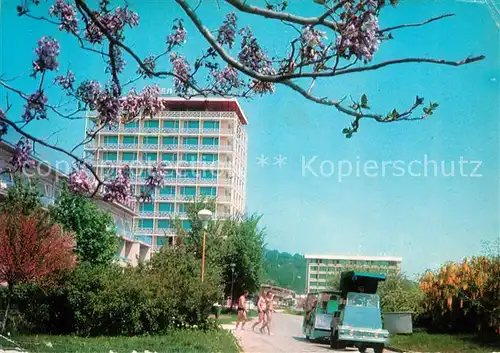 AK / Ansichtskarte Slatni Pjassazi Hotel Berlin Baumbluete