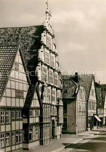 AK / Ansichtskarte Lemgo Hexenbuergermeisterhaus Historisches Gebaeude Hansestadt Kat. Lemgo