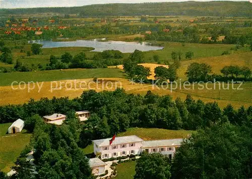 AK / Ansichtskarte Luetjensee Franz Spliedt Heim Jugendheim Fliegeraufnahme Kat. Luetjensee