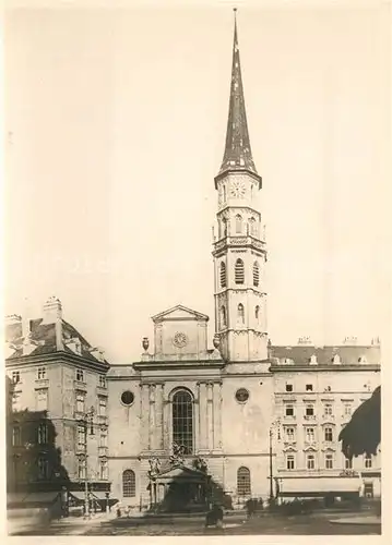 AK / Ansichtskarte Wien Michaelerkirche  Kat. Wien