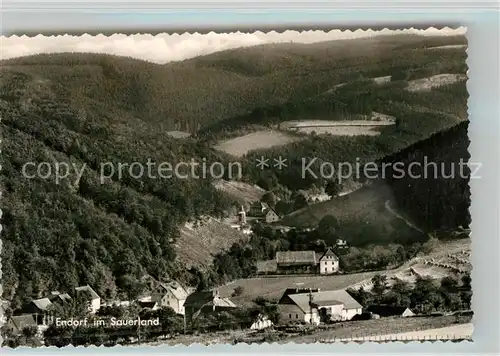 AK / Ansichtskarte Endorf Sauerland Panorama Kat. Sundern (Sauerland)