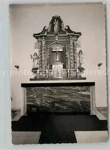 AK / Ansichtskarte Westenfeld Sauerland Kath Kirche Altar Kat. Sundern (Sauerland)