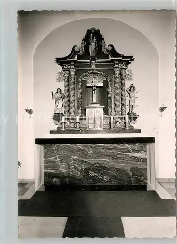 AK / Ansichtskarte Westenfeld Sauerland Kath Kirche Altar Kat. Sundern (Sauerland)