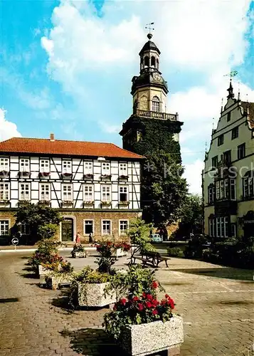 AK / Ansichtskarte Rinteln Marktplatz St Nikolai Kirche Kat. Rinteln