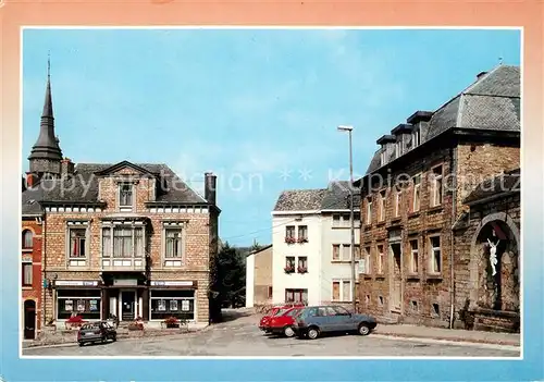 AK / Ansichtskarte Vielsalm Bastogne Innenstadt Ladengeschaeft Inri