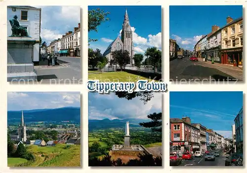 AK / Ansichtskarte Tipperary Ireland Sehenswuerdigkeiten Kirche Monument Strassenpartie