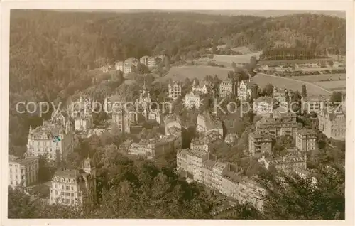 AK / Ansichtskarte Karlovy Vary Stadtblick Kat. Karlovy Vary Karlsbad