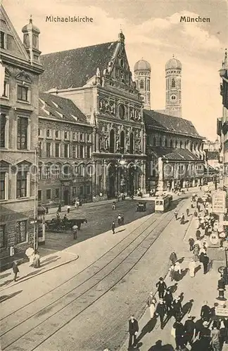 AK / Ansichtskarte Muenchen Michaelskirche Kat. Muenchen