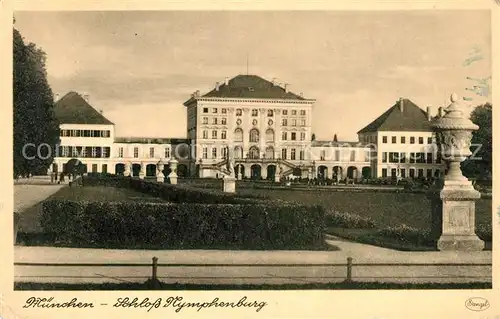 AK / Ansichtskarte Muenchen Schloss Nymphenburg Kat. Muenchen