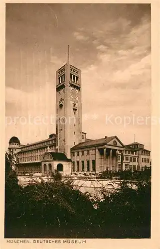 AK / Ansichtskarte Muenchen Deutsches Museum Kat. Muenchen