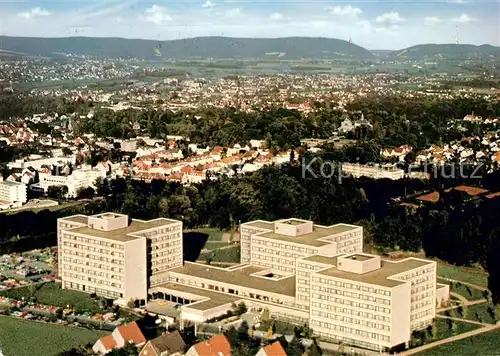 AK / Ansichtskarte Bad Oeynhausen Kurklinik Fliegeraufnahme Kat. Bad Oeynhausen