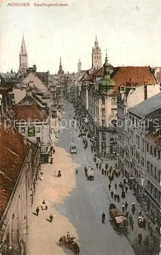 AK / Ansichtskarte Muenchen Kaufingerstrasse Kat. Muenchen