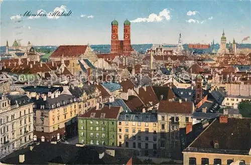 AK / Ansichtskarte Muenchen Altstadt Frauenkirche Kat. Muenchen