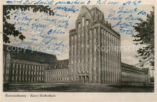 AK / Ansichtskarte Braunschweig Kant Hochschule Kat. Braunschweig