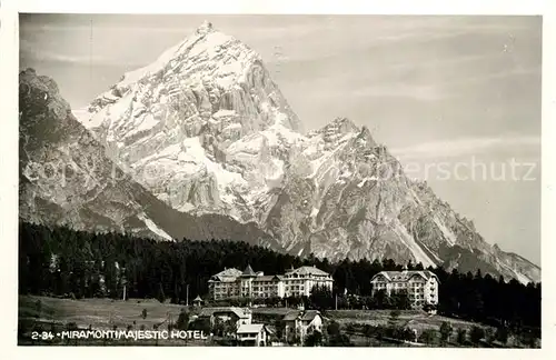 AK / Ansichtskarte Cortina d Ampezzo Miramontimajestic Hotel Kat. Cortina d Ampezzo