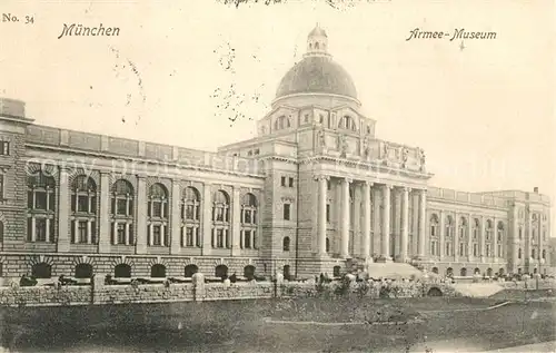 AK / Ansichtskarte Muenchen Armee Museum Kat. Muenchen