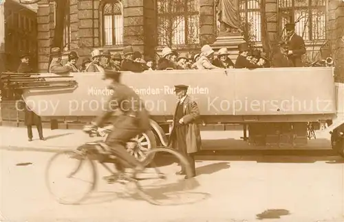 AK / Ansichtskarte Muenchen Stadtrundfahrten mit Bus Kat. Muenchen