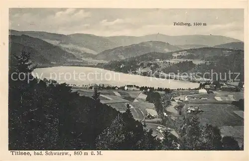 AK / Ansichtskarte Titisee Feldberg Kat. Titisee Neustadt