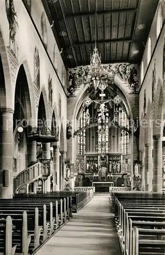 AK / Ansichtskarte Neustadt Schwarzwald Muenster Altar