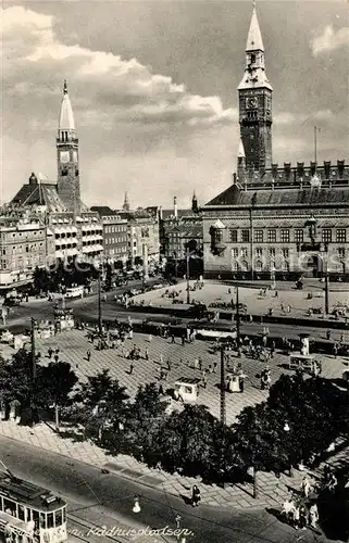 AK / Ansichtskarte Copenhagen Kobenhavn Town Hall Square Kat. Copenhagen 