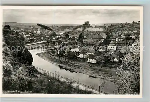 AK / Ansichtskarte Runkel Lahn Panorama Kat. Runkel