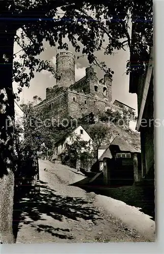 AK / Ansichtskarte Burgschwalbach Burggaststaette Pension  Kat. Burgschwalbach