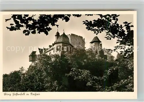 AK / Ansichtskarte Nassau Bad Burg Hohlenfels Kat. Nassau Lahn