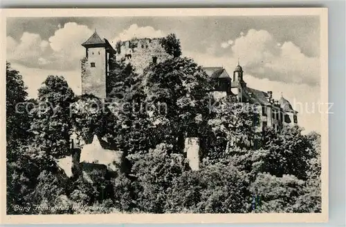 AK / Ansichtskarte Nassau Bad Burg Hohlenfels Kat. Nassau Lahn