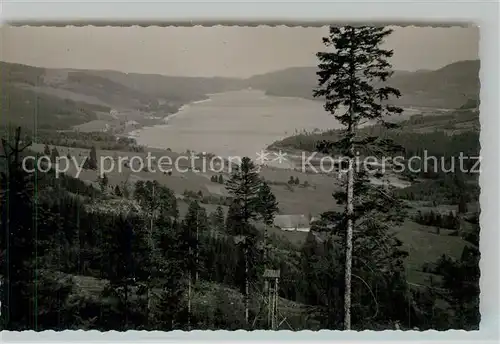 AK / Ansichtskarte Schluchsee Panorama Kat. Schluchsee