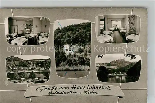 AK / Ansichtskarte Balduinstein Haus Lahnblick Kat. Balduinstein